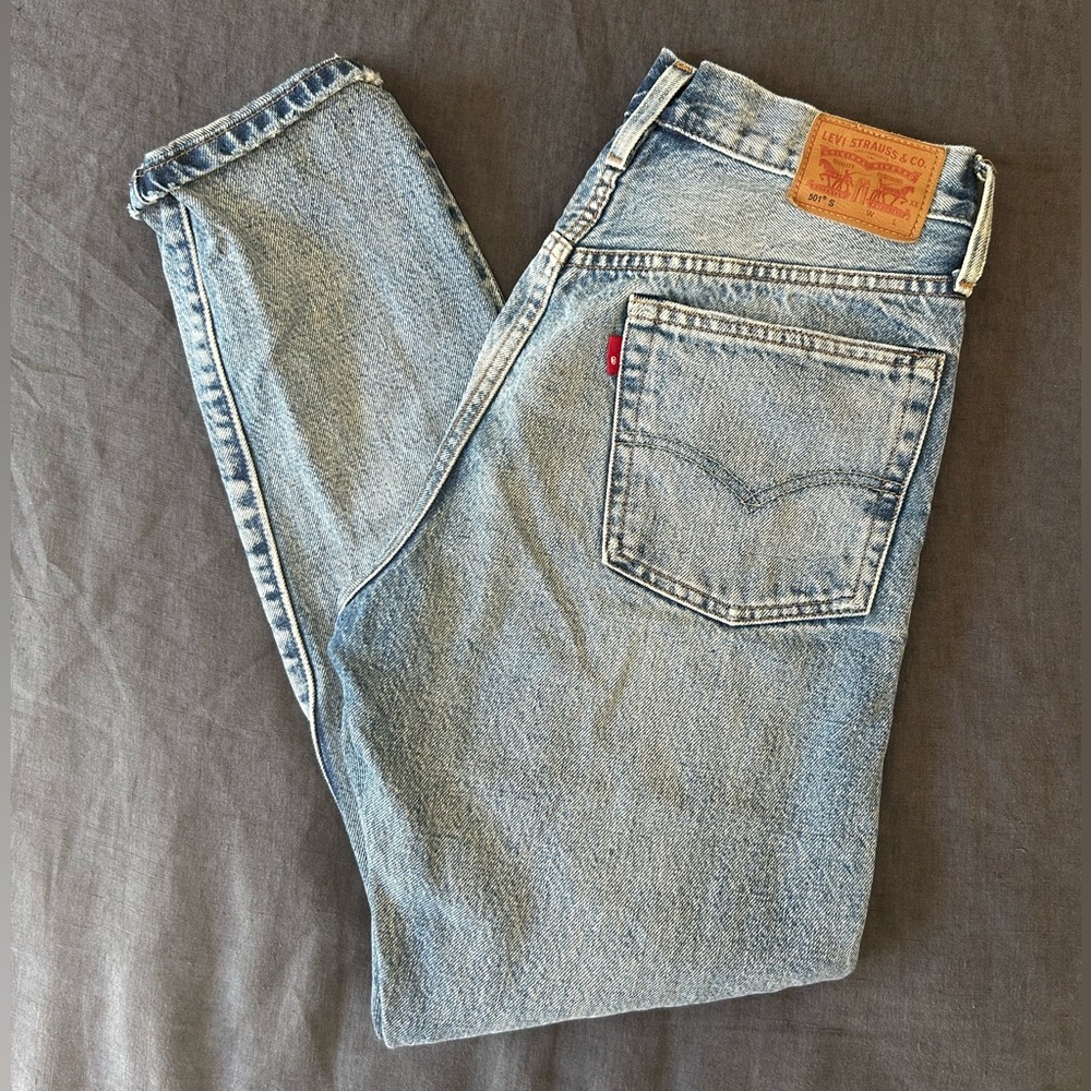 Levis 501s White Oak Selvedge denim 26